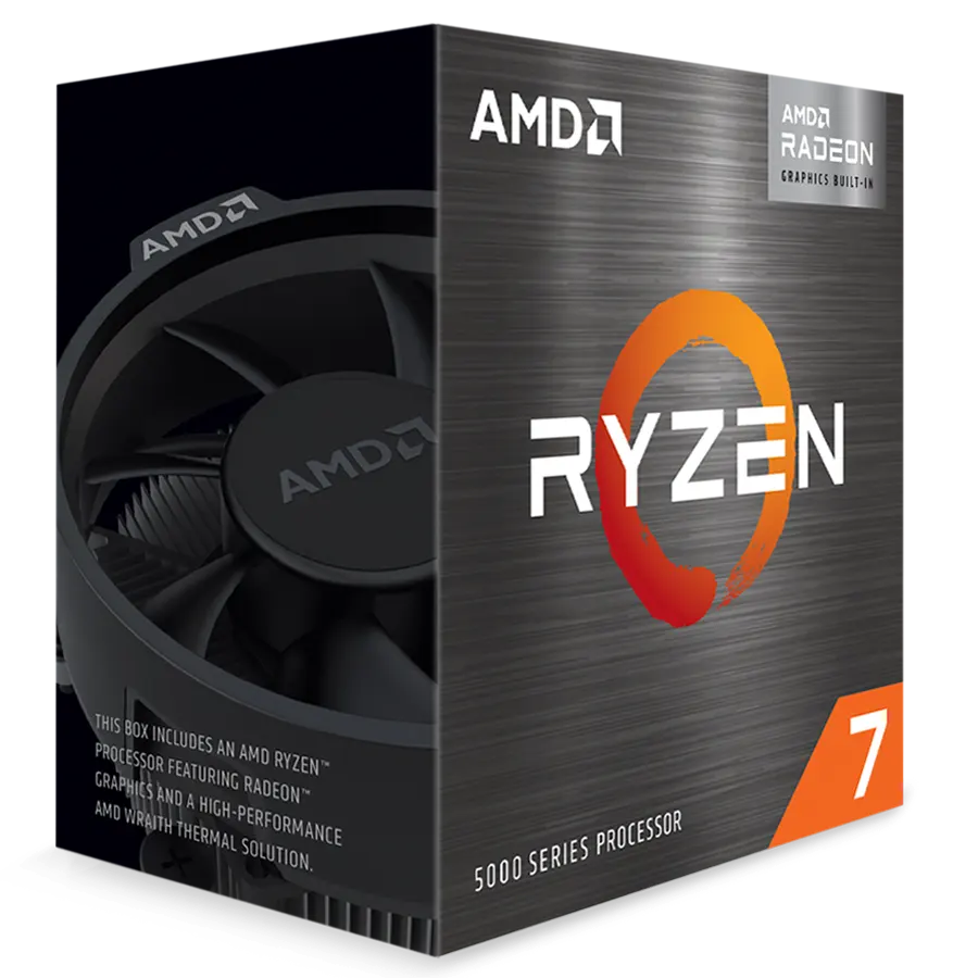 Procesador AMD Ryzen 7 5700G 4.6 GHz 16MB Zen3 Gráficos Radeon AM4 c/ Cooler